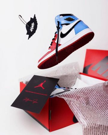 UNC FEARLESS JORDAN sur le compte Instagram de @snkrsonly