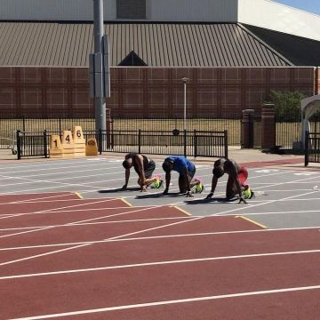 Nike zoom superfly elite of Omar McLeod on the account Instagram of @_warrior_child_