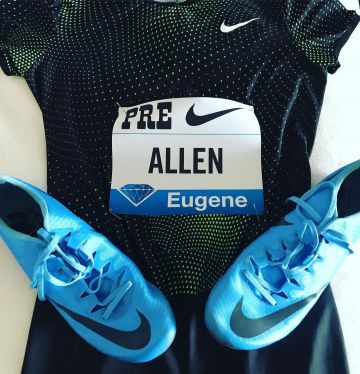 Nike zoom suprfly elite Devon Allen on the account Instagram of @devonallen13