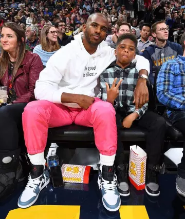 Air Jordan 1 Mid Fearless Facetasm de Chris Paul sur le compte Instagram de @cp3