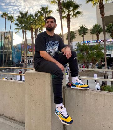 Sneakers PUMA Future Rider OG Qias Omar's account on the Instagram of @qiasomar