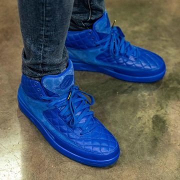 Jordan 2 Retro Just Don Blue de la cuenta de Instagram de @sneakercon