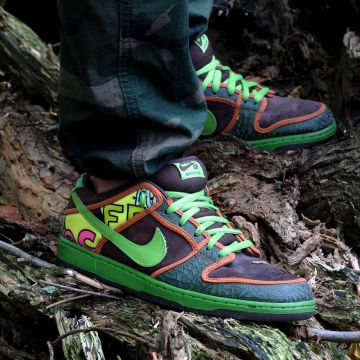 Zapatillas Nike Dunk SB De La Soul en la cuenta de Instagram de @sebsneakers 