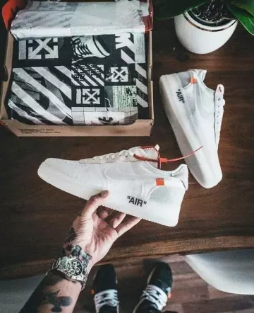 Air Force 1 Low Off-White sur le compte Instagram de @quezappas