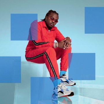 Puma RS-X3 Puzzle Puma White worn by Gunna on his post Instagram @gunna