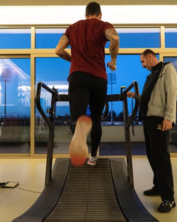 Nike epic react fliknit 2 Ramil Guliyev on the account Instagram of @grame90