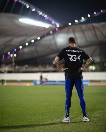 Nike epic react fliknit 2 Ramil Guliyev on the account Instagram of @grame90