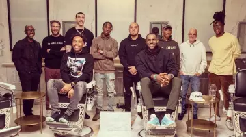 Air Max 97 Shanghai Kaleidoscope de LeBron James sur le compte Instagram de @kingjames