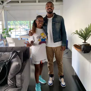 Jordan 1 Retro High Union Los Angeles Blue Toe Michael B. Jordan on the account Instagram of @michaelbjordan