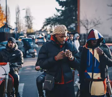 Doudoune The North Face (Noir) sur le compte Instagram de @didditrix