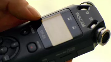TASCAM Portable Digital Recorder as seen in 6 Underground