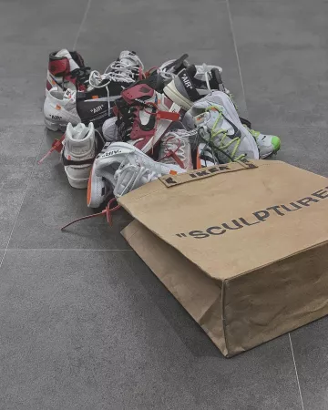Jordan 1 Retro High Off-White Chicago en la cuenta de Instagram de @alan_manfy