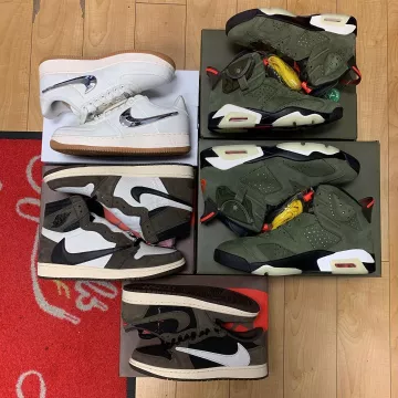 Air Force 1 Low Travis Scott Sail sur le compte Instagram de @grails.sf