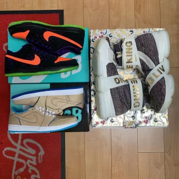 Nike SB Dunk Low Night of Mischief Halloween sur le compte Instagram de @grails.sf