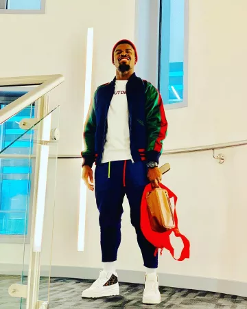 Fendi sneakers by Serge Aurier en la cuenta de Instagram de @sergeaurier