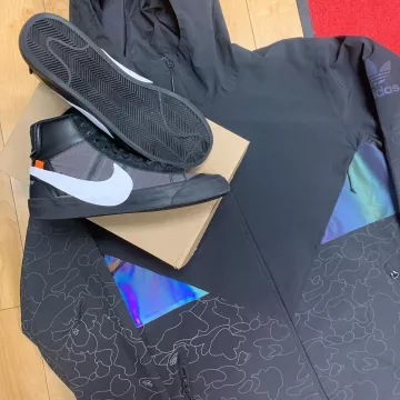 Nike Blazer Mid Off-White Grim Reaper sur le compte Instagram de @grails.sf