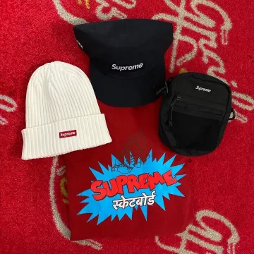 Cap Supreme Ballistic Nylon Camp Noir en la cuenta de Instagram de @grails.sf