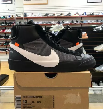 Nike Blazer Mid Off-White Grim Reaper en la cuenta de Instagram de @redwood_sf