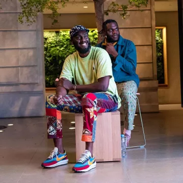 Nike waffle x sacai sur le compte Instagram de @youssouf.f