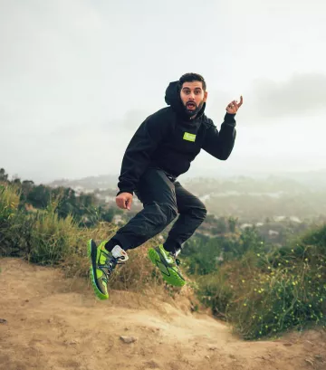 Sneakers Nike Zoom Terra Kiger 5 OFF-WHITE Electric Green (W) of Qias Omar's account on the Instagram of @qiasomar