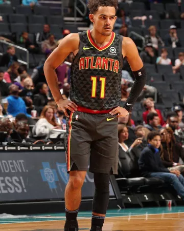Jersey Trae Young on the account Instagram of @traeyoung