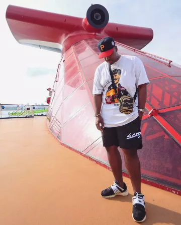 Zapatillas Nike Air Preso Off-White "The Ten" usadas por Bull 1 TRC en su cuenta de Instagram @bull1trc