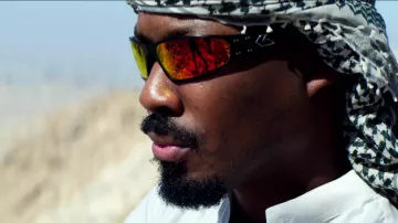 Gatorz Sunglasses worn by Five (Corey Hawkins) in 6 Underground wardrobe