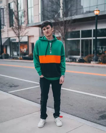 Sneakers Nike Air Force 1 Low Off-White "The Ten" made by Harrison Nevel on his account Instagram @harrisonnevel