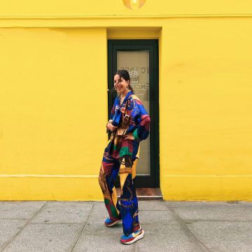 Sacai ld waffle sur le compte Instagram de @selmakacisebbagh