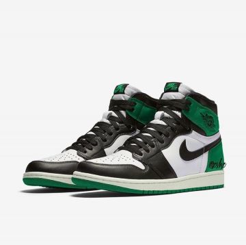 Jordan 1 Retro High Pine Green sur le compte Instagram de @emerald_city_deadstock