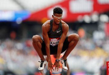 Nike Zoom Su­per­fly Elite de Abderrahman Samba sur le compte Instagram de @samba_a1