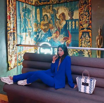 Nike cardigan ld waffle on the account Instagram of @selmakacisebbagh