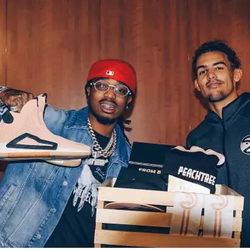 Adidas N3XT L3V3L de Quavo sur le compte Instagram de @quavohuncho