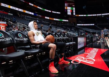 Adidas N3xt L3v3l Shock Red Trae Young on the account Instagram of @traeyoung