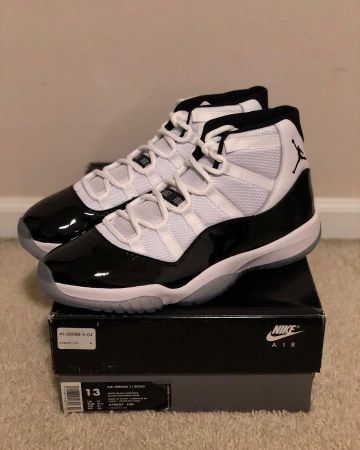 Jordan 11 Retro Concord (2018) on the account Instagram of @broward.kicks
