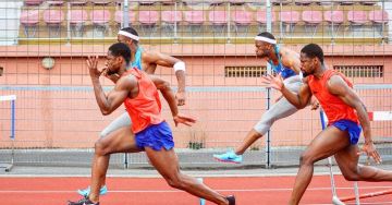 Nike Zoom Su­per­fly Elite de Aurel Manga sur le compte Instagram de @aurel_manga_t5