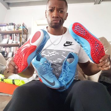 Nike Zoom Su­per­fly Elite de Aurel Manga sur le compte Instagram de @aurel_manga_t5