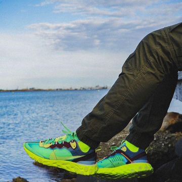 React element 87 " lakeside " porté par iamkev_  sur le compte Instagram de @iamkev_ 