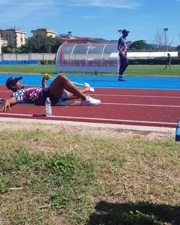 Nike Air Zoom Pegasus 36 of Wilhem Belocian on the account Instagram of @wilhembelocian