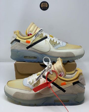 Air Max 90 OFF-WHITE sur le compte Instagram de @860_kicks