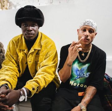 T-Shirt Heron Preston sur le compte Instagram de @sprinoir