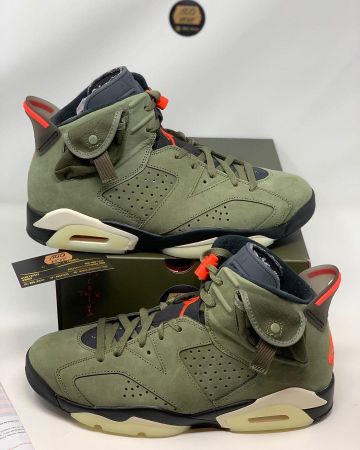 Jordan 6 Retro Travis Scott sur le compte Instagram de @860_kicks