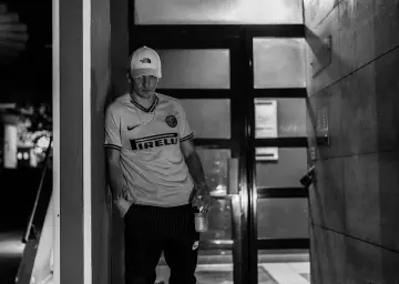 Casquette The North face blanche de Lasco sur le compte Instagram de @lascoltf