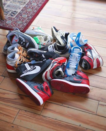 Nike ow sur le compte Instagram de @gentlemengrid