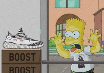 Yeezy zebra de la cuenta de Instagram de @klekt