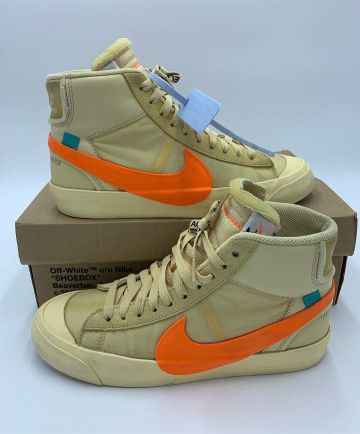 Nike Blazer Mid Off-White All Hallow's Eve sur le compte Instagram de @shoegod12