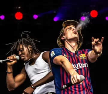 Maillot FC Barçelone de Lasco sur le compte Instagram de @lascoltf