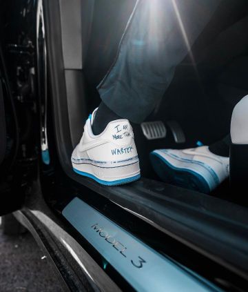 Air Force 1 Low Uninterrupted More Than an Athlete portée par AnilB sur son compte Instagram @anilbrancaleoni