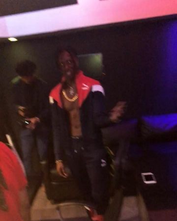 Zipped jacket Puma SSO Sneezy on the account Instagram of @ssosneezy
