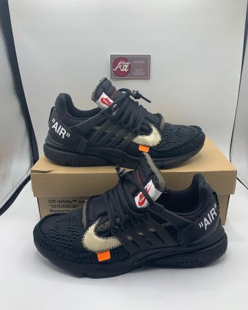 Air Presto Off-White Black (2018) sur le compte Instagram de @grailsatl